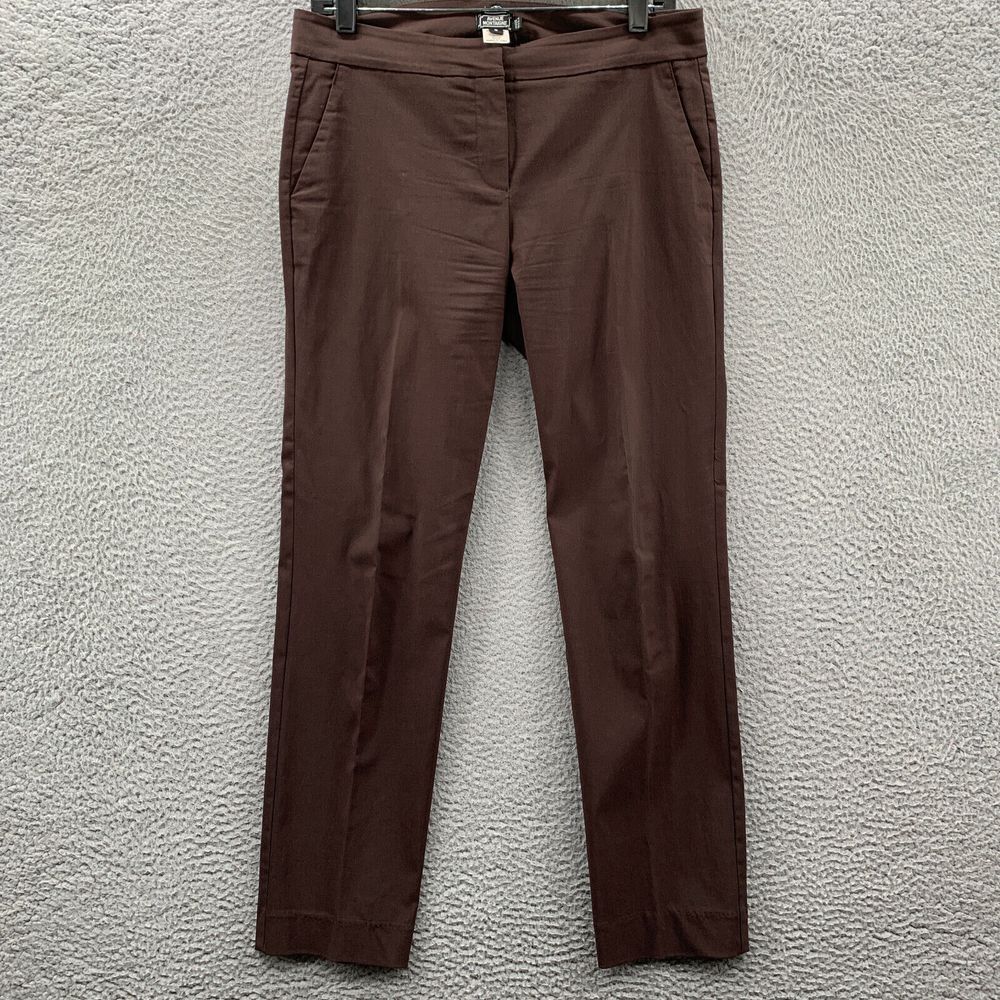 AVENUE MONTAIGNE Pants Womens 8 Dress Brown*